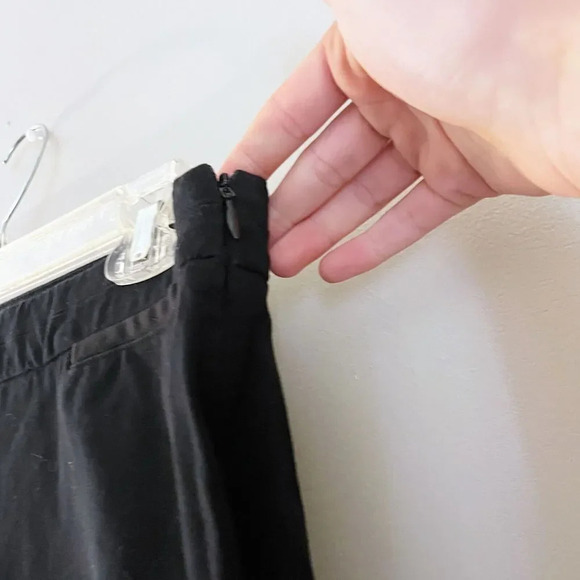 J Jill Womens Black Precision Stretch Ankle Pants 4 Classic Straight Leg *Flaw - Picture 5 of 10